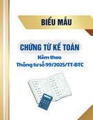 Mẫu Bảng kiểm kê quỹ VND (kèm Thông tư 99/2025/TT-BTC) chuẩn nhất