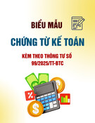 Mẫu Biên bản giao nhận TSCĐ chuẩn (Kèm theo Thông tư 99/2025/TT-BTC)