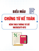 Mẫu Bảng Kiểm Kê Quỹ Ngoại Tệ, Vàng Tiền Tệ (Kèm Thông Tư 99/2025/TT-BTC)