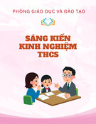 Sáng kiến kinh nghiệm THCS: Kinh nghiệm sử dụng trò chơi dạy học môn KHTN 8 phát triển năng lực, phẩm chất học sinh
