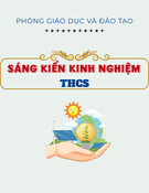 Sáng kiến kinh nghiệm THCS: Sử dụng kĩ thuật phòng tranh và công cụ đánh giá phát triển năng lực tư duy Lịch sử 9