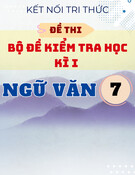 Bộ đề kiểm tra học kì 1 Văn 7 Kết nối tri thức (có đáp án và bảng ma trận)
