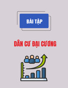 Bài tập Dân cư đại cương: Hướng dẫn và giải pháp