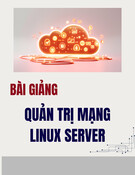 Bài giảng Quản trị mạng Linux Server: Hệ thống file và Thiết bị (Chi tiết)