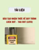 Tài liệu đào tạo nhận thức về quy trình Lock Out - Tag Out (LOTO) chuẩn nhất