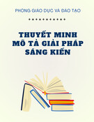 Giải pháp nâng cao hiệu quả Quản lý Nhà nước về an toàn thực phẩm lĩnh vực nông nghiệp: Thuyết minh mô tả sáng kiến