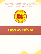 Thể chế thúc đẩy doanh nghiệp đầu tư phát triển khoa học công nghệ ở Việt Nam - Luận án tiến sĩ