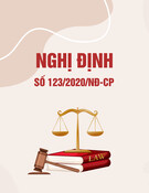 Nghị định 123/2020/NĐ-CP: [Thông tin chi tiết/Mới nhất/Hướng dẫn]