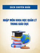 Sách chuyên khảo Nhập môn Khoa học quản lý trong giáo dục