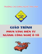 Giáo trình Hệ thống phun xăng điện tử Công nghệ ô tô (Cao đẳng) - Trường Cao đẳng nghề Trà Vinh