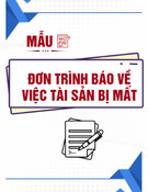 Mẫu Đơn Trình Báo Mất Cấp: Hướng Dẫn Chi Tiết, Thủ Tục Chuẩn