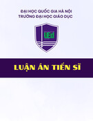 Luận án Tiến sĩ: Tạo động lực làm việc cho giáo viên THCS tại Bắc Ninh - Nghiên cứu bối cảnh hiện nay
