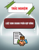 Trắc nghiệm Luật Kinh Doanh về Hợp Đồng: [Kèm Đáp Án Chi Tiết]