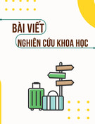 Trải nghiệm du lịch y tế: Tác động điều tiết của hạnh phúc du khách, nghiên cứu tại Thành Phố Hồ Chí Minh