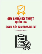 QCVN 124:2024/BGTVT - Tiêu chuẩn Việt Nam mới nhất