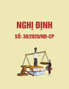 Nghị định 30/2020/NĐ-CP: Tra cứu, hướng dẫn chi tiết [mới nhất]