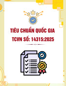 TCVN 14315:2025: Tiêu chuẩn Quốc gia mới nhất