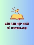 Văn bản hợp nhất 103/VBHN-VPQH: [Thêm thông tin mô tả về văn bản nếu có]