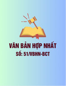 Văn bản hợp nhất 51/VBHN-BCT: Bản đầy đủ, mới nhất