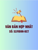 Văn bản hợp nhất 52/VBHN-BCT: Cập nhật mới nhất