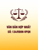 Văn bản hợp nhất 134/VBHN-VPQH mới nhất