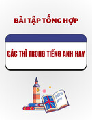 Bài tập thì tiếng Anh tổng hợp hay, có đáp án (Exercises on tenses)