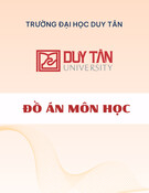 Phân tích và thiết kế hệ thống quản lý khách sạn Deasco: Đồ án môn học chi tiết