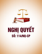 Nghị quyết 114/NQ-CP: Thông tin chi tiết và [từ mô tả phù hợp]