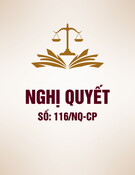 Nghị quyết 116/NQ-CP: Hướng dẫn chi tiết và mới nhất