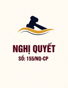 Nghị quyết số 155/NQ-CP