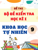Bộ Đề Kiểm Tra Cuối Kì 1 Khoa Học Tự Nhiên 9 (Có đáp án và ma trận)