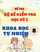 Bộ Đề Kiểm Tra Cuối Kì 1 Khoa Học Tự Nhiên 8 (Có đáp án và ma trận)