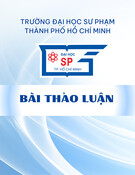 Thực hành xây dựng kế hoạch dạy học, giáo dục môn tin học: Bài thảo luận chi tiết