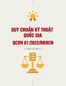 QCVN 01:2022/BQP: Tiêu chuẩn kỹ thuật mới nhất