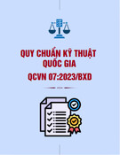 QCVN 07:2023/BXD: Tiêu chuẩn kỹ thuật quốc gia mới nhất