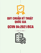 QCVN 04:2021/BCA: Tiêu chuẩn, Quy chuẩn Việt Nam mới nhất
