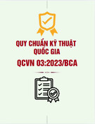 QCVN 03:2023/BCA: Tiêu chuẩn, Quy chuẩn kỹ thuật mới nhất