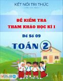 Đề Kiểm Tra Toán 2 Học Kì 1 (KNTT) - Đề Số 09