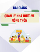 Bài giảng Quản lý nhà nước về nông thôn