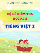 Đề Thi Tiếng Việt Lớp 2: Chân Trời Sáng Tạo