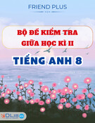 Đề kiểm tra giữa học kì 2 môn Tiếng Anh 8 Friends Plus (có lời giải chi tiết) - Tham khảo