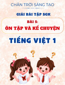Giải Bài Tập SGK Bài 5: Ôn Tập Và Kể Chuyện - Tiếng Việt 1 - Chân Trời Sáng Tạo