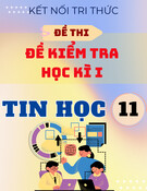 Bộ Đề Ôn Tập Cuối Học Kỳ 1 Tin 11 Kết Nối Tri Thức