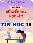 Đề Ôn Tập Cuối Học Kỳ 1 Tin 12 Kết Nối Tri Thức