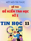 Bộ Đề Ôn Tập Cuối Học Kỳ 1 Tin 11 Kết Nối Tri Thức