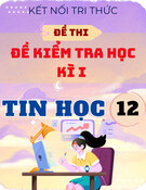 Đề Ôn Tập Cuối Học Kỳ 1 Tin 12 Kết Nối Tri Thức