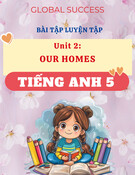 Bài Tập Unit 2 Our Homes Tiếng Anh 5 Global Success (Đáp Án Chi Tiết)