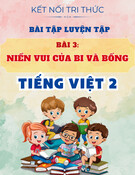 Bài Tập Luyện Tập Bài 3: Niền Vui Của Bi Và Bống - Tiếng Việt 2 - Kết Nối Tri Thức Với Cuộc Sống