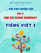 Bài Tập Tiếng Việt Lớp 2: Em Có Xinh Không? - Kết Nối Tri Thức (Kèm Đáp Án)