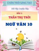 Bài Tập Thần Trụ Trời - Ngữ Văn 10 (Chân Trời Sáng Tạo): Luyện Tập Bài 1
